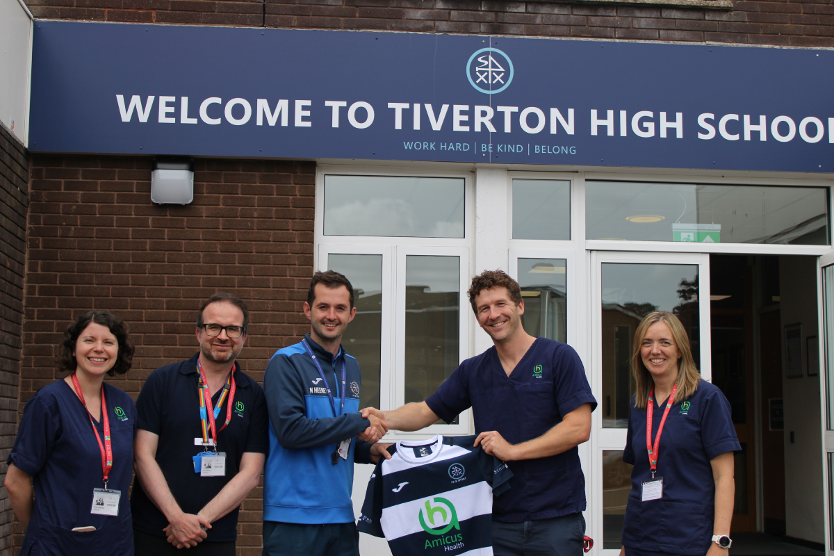 Tiverton High School – Girls’ Rugby Team